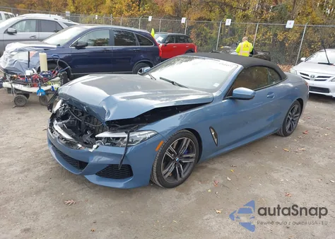 2022 BMW 840 I из США, поврежденный, VIN WBADZ2C01NCH89957